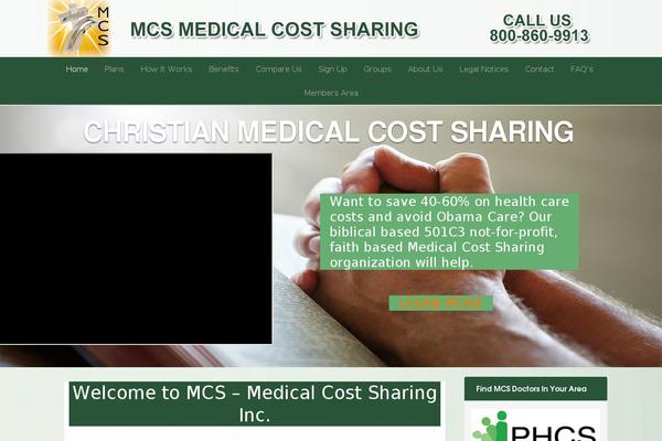 medicalcostsharing.com site used Dynamik Gen
