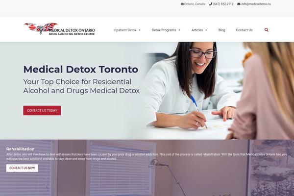 medicaldetox.ca site used Pe-services