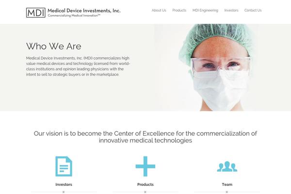 mdi theme websites examples