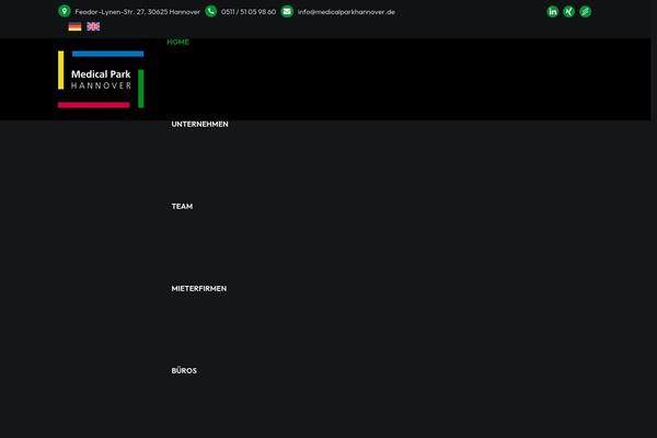 medicalparkhannover.de site used Webexperten-child