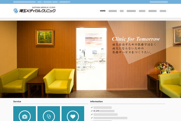 medicalplace.jp site used Theme054