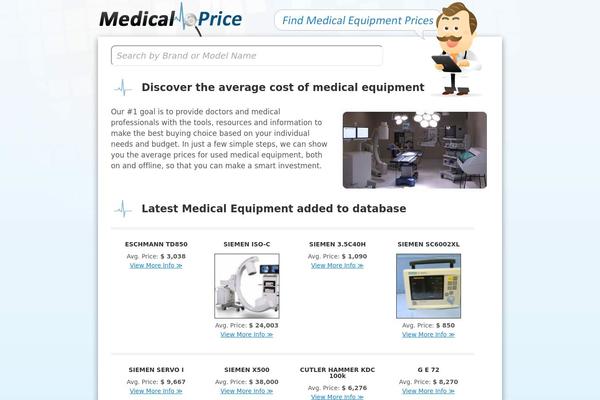 medicalpriceonline.com site used Medical-price