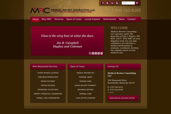 medicalreviewconsulting.com site used Mrc