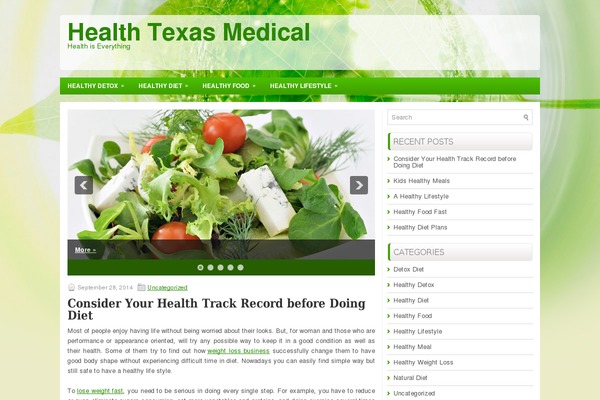 medicalsalescollege-texas.com site used Healthstyle