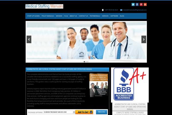 medicalstaffingmanuals.com site used Medicalstaffingmanuals