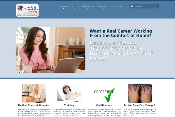 medicaltranscriptiontraining.com site used Equilibria