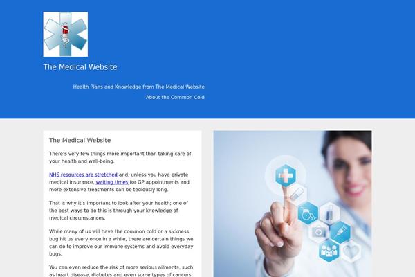 medicalwebsite.org site used Link-building-template