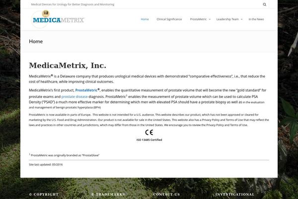 medicametrix.com site used Cosmos