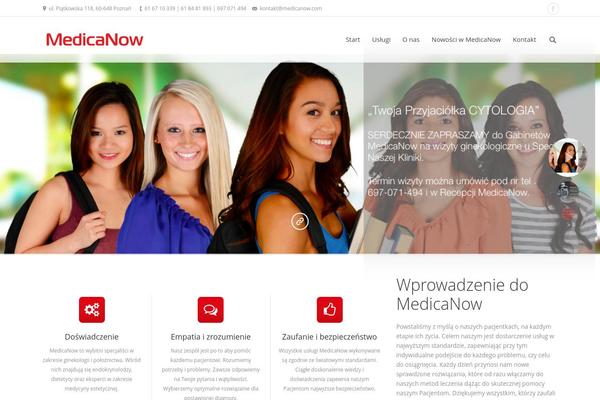 The7 theme site design template sample
