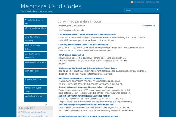 medicarecode.info site used Panorama2