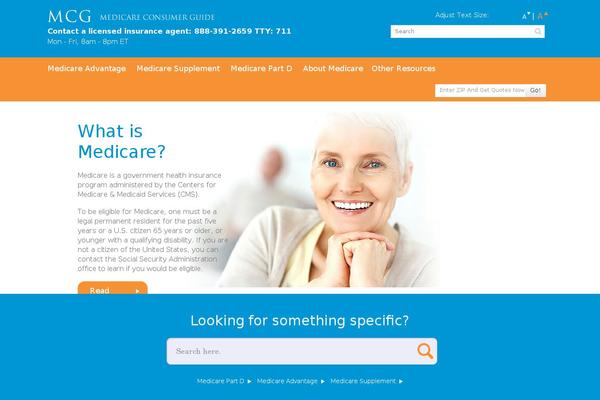 medicareconsumerguide.com site used Medicaretheme