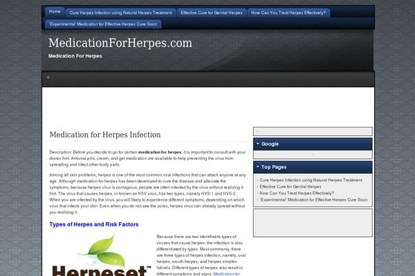medicationforherpes.com site used Flexibility3