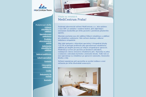 medicentrumpraha.cz site used Medi
