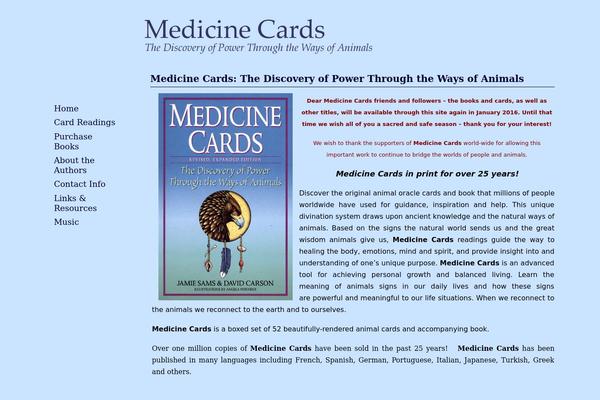 medicinecards.com site used Medicinecards