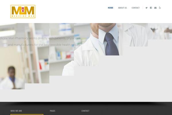 Doctor2 theme site design template sample
