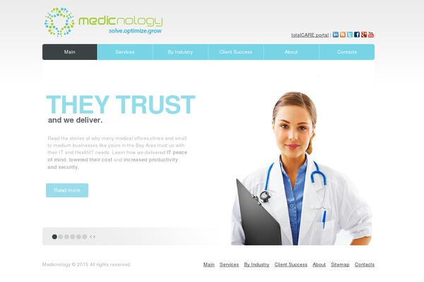 medicnology.com site used Theme1312