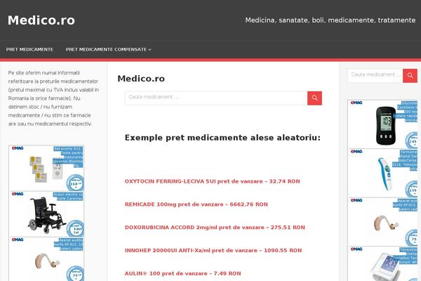 medico.ro site used Astrachild