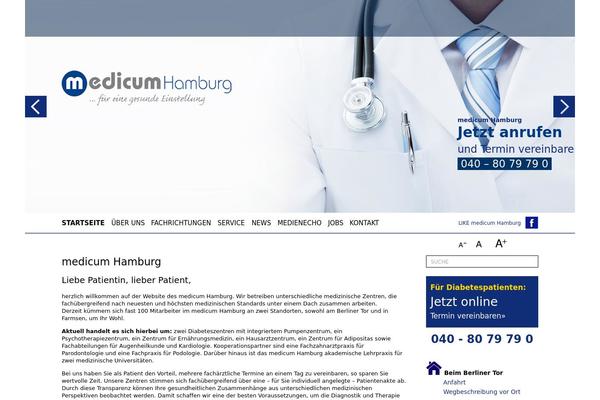 medicum-hamburg.de site used Medicum