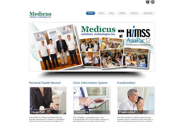 medicus-tech.com site used Themia
