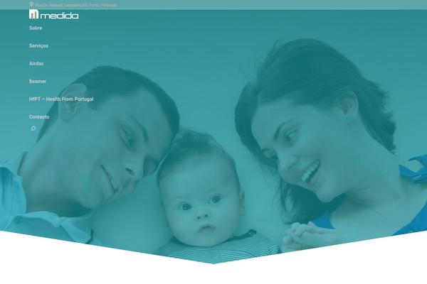 The7 theme site design template sample