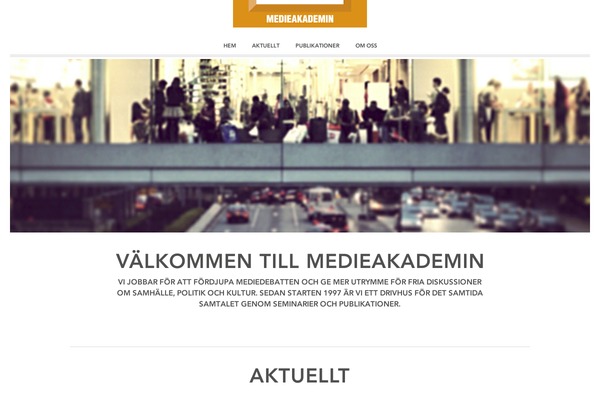 medieakademien.se site used Medieakademin