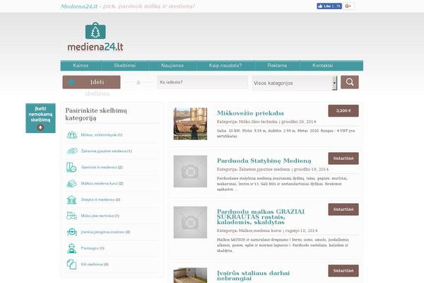 mediena24.lt site used Mediena