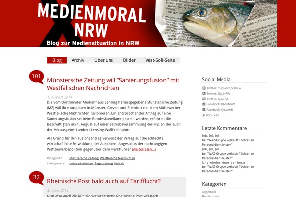 medienmoral-nrw.de site used Medienmoral2013_2