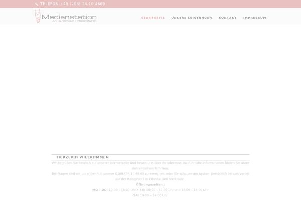 Kloe theme site design template sample