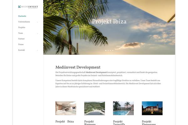 mediinvest.de site used Divi