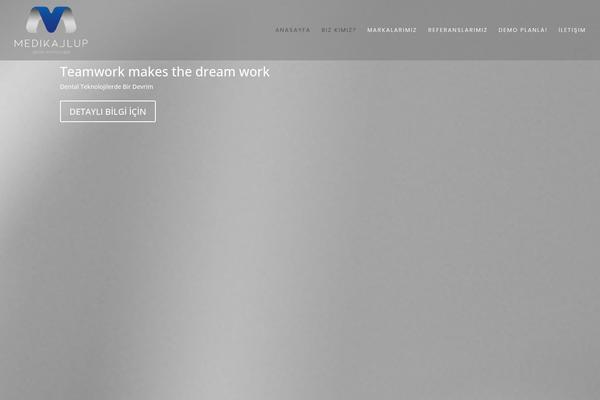 Megalith theme site design template sample