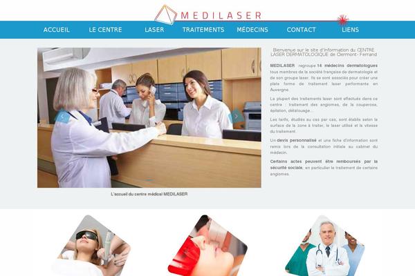 medilaser.fr site used Medilaser