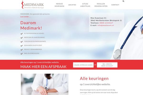 medimark.nl site used Medimarkv2