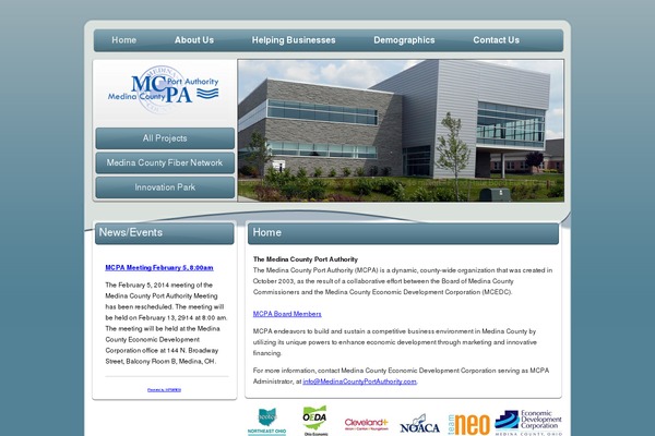 medinacountyportauthority.org site used Mcpa