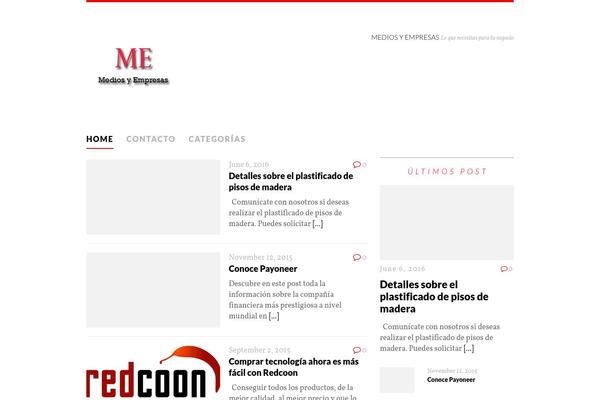mediosyempresas.com.ar site used MH Purity lite