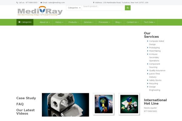 mediray.com site used Clarivo