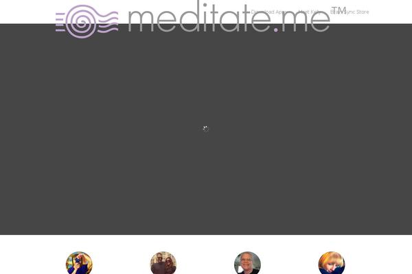 meditate.me site used Meditateme