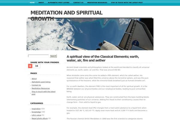 meditationandspiritualgrowth.com site used Collaboration