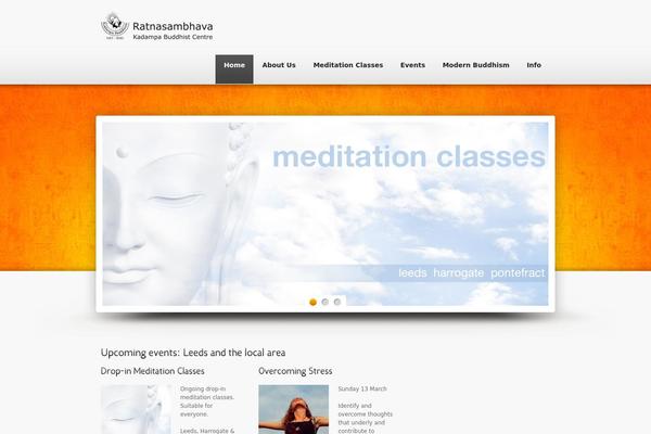 meditationinleeds.org site used Inspiration1
