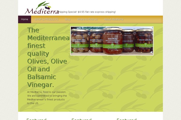 mediterraolives.com site used Mediterra