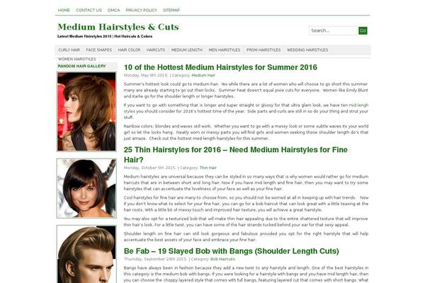 mediumhairstylescuts.com site used Omah-trends