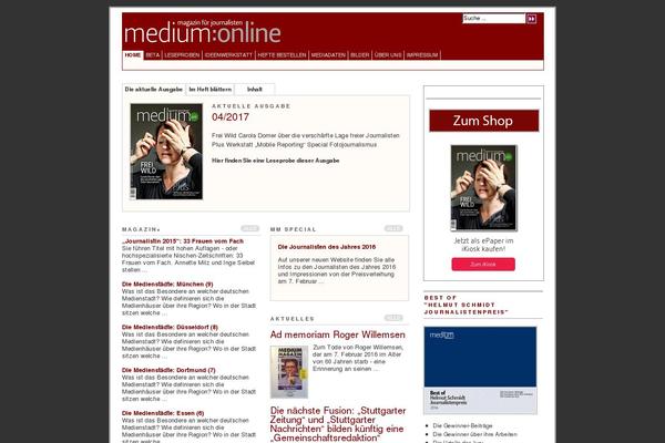 mediummagazin.de site used Mmbeta