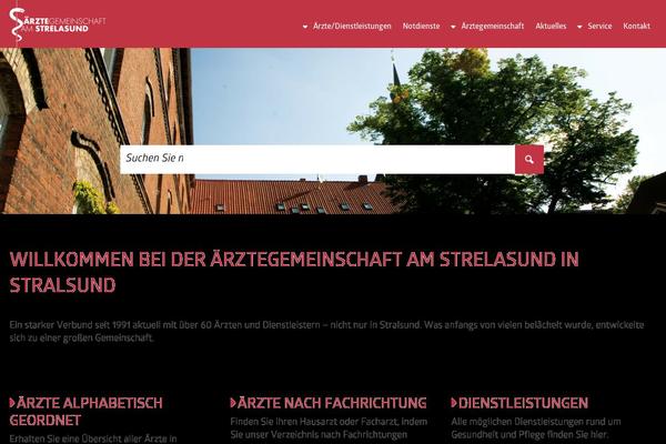 medizin-hst.de site used Aerztegemeinschaft