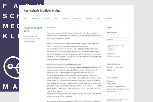 medizin-mainz.de site used Klinik