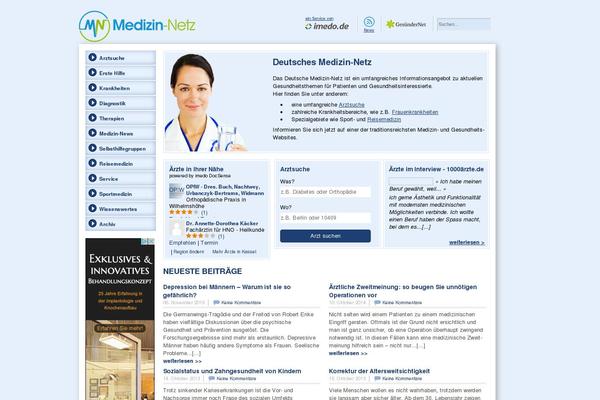 medizin-netz.de site used Medizin-netz