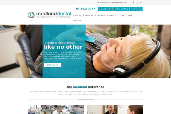 medlanddental.com.au site used Medland