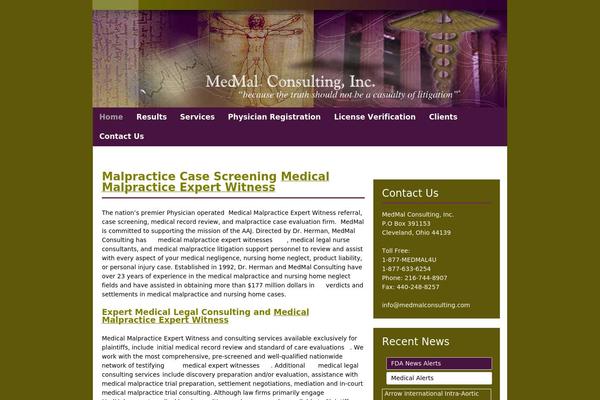 medmalconsulting.com site used Medmal-new