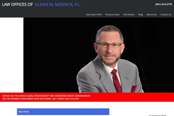 mednicklawgroup.com site used Iwdresponsive