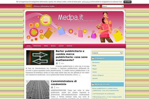 medpa.it site used Pinkyshop