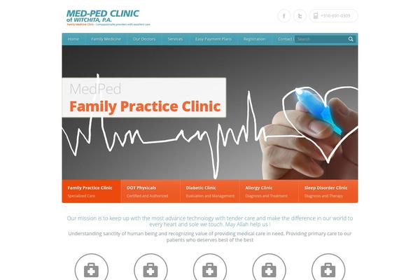 Healthpress Theme theme site design template sample