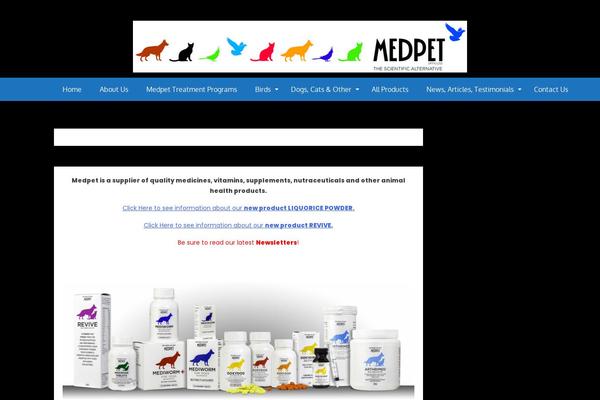 medpet.co.za site used Beshop